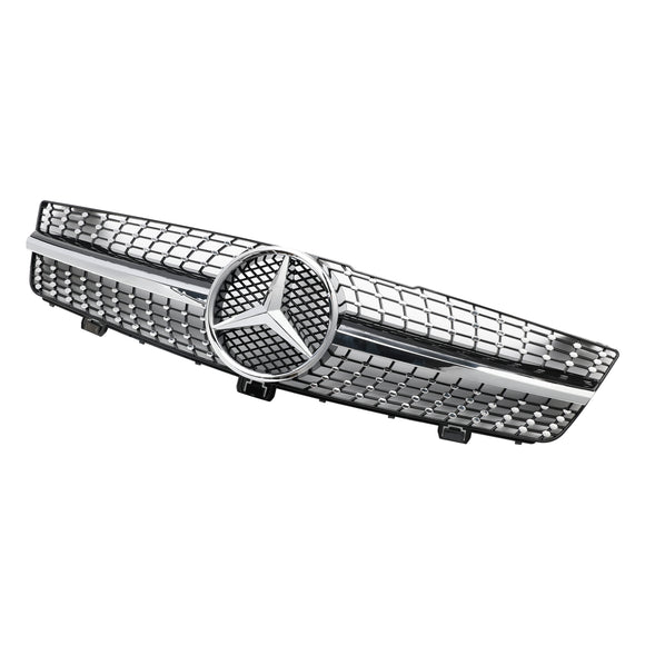 Mercedes Benz Classe CLS W219 Griglia paraurti anteriore C219 CLS350/500/550/CLS63 2008-2010 Griglia a diamante