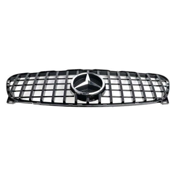 Mercedes Benz GLA-Class W156 X156 GLA200/220/250/GLA45 2013-2017 Front Bumper Grill Black GT Style Grille
