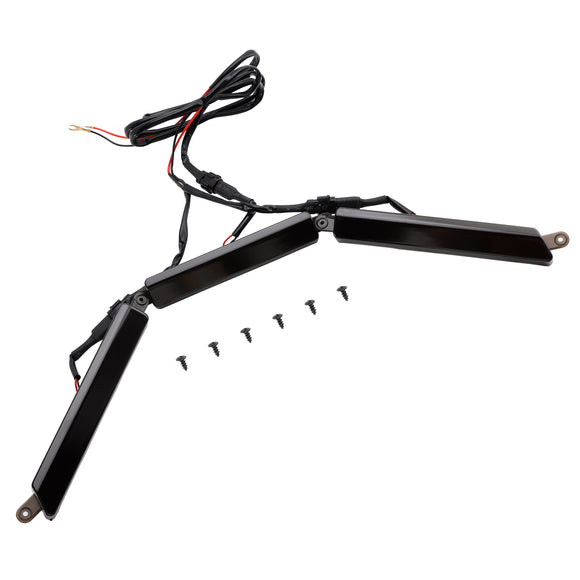 Luci LED bianche/gialle della griglia del paraurti anteriore 2016-2023 del guardia forestale T6/T7 limitato/XL/XLT/Wildtrak di Ford