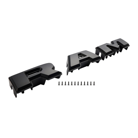 Griglia Big Horn nera opaca Dodge Ram 1500 2009-2012 con griglia sostitutiva per paraurti anteriore con luce a LED