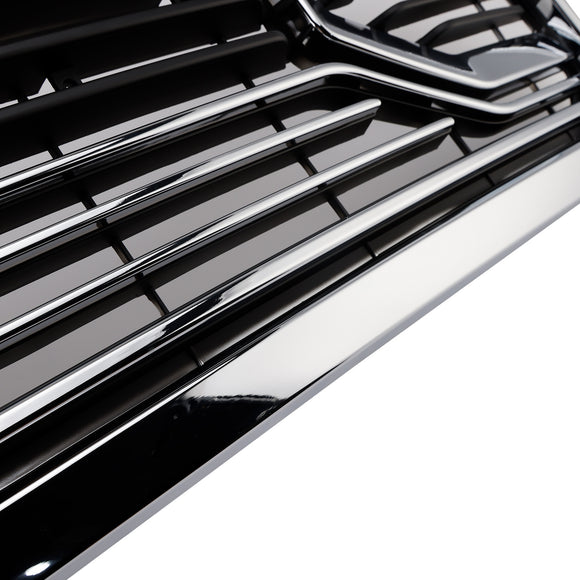Dodge Ram 1500 2009-2012 W/ Led Light Grille Chrome Front Bumper Grill