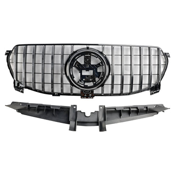 Mercedes-Benz Classe GLE W167 Griglia paraurti anteriore standard GLE350/450/400d 2020-2022, griglia nera lucida