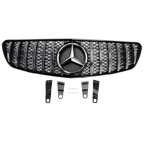 2005–2010 Mercedes Benz R-Klasse W251 GT Style Grill Frontstoßstange Chrom Ersatzgrill