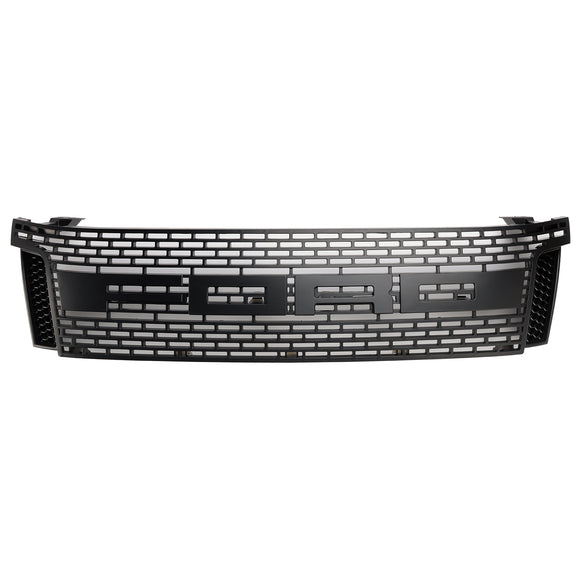 2012-2015 Ford Ranger T6 PX1 Raptor Calandre supérieure de remplacement de pare-chocs avant Grille noire