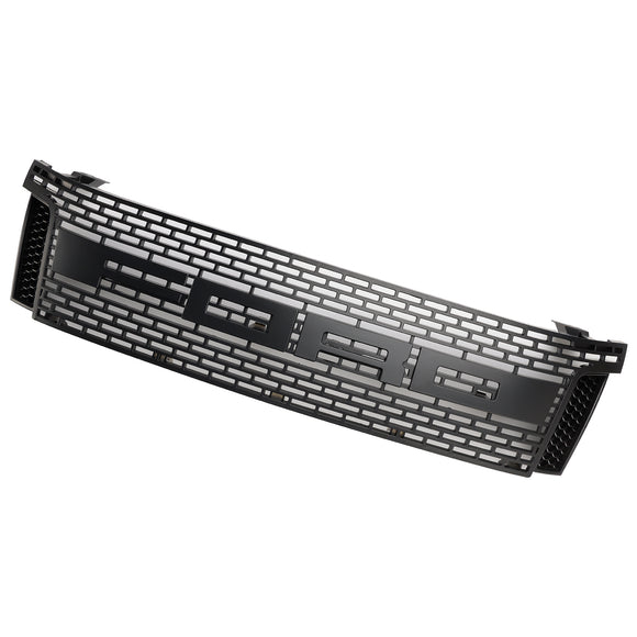 2012-2015 Ford Ranger T6 PX1 Raptor Calandre supérieure de remplacement de pare-chocs avant Grille noire