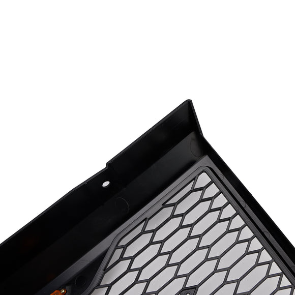 1992–1996 Ford F150 Raptor Style Grill Mattschwarzer Frontstoßstangengrill mit LED-Licht