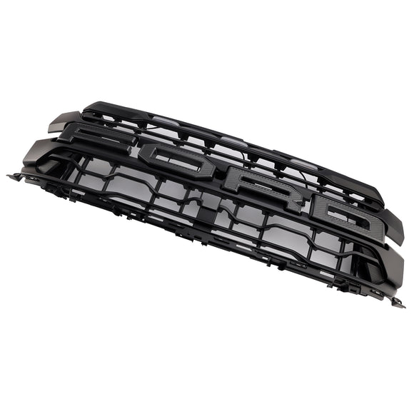 2024-2025 Ford F150 Raptor SVT Grill Pare-chocs avant Grille de remplacement noire avec lumière LED