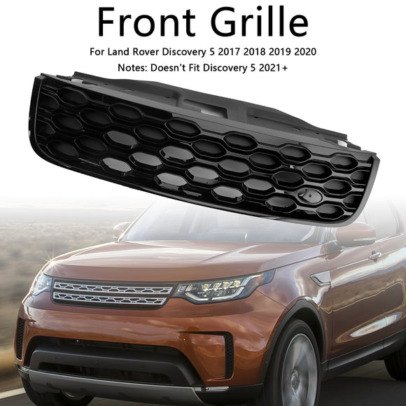 Land Rover Discovery 5 2017 2018 2019 2020 Parrilla delantera negra Radiador de entrada de aire Parachoques delantero Centro dinámico/Parrilla de panal LR082695