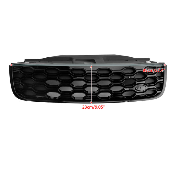 Land Rover Discovery 5 2017 2018 2019 2020 Parrilla delantera negra Radiador de entrada de aire Parachoques delantero Centro dinámico/Parrilla de panal LR082695