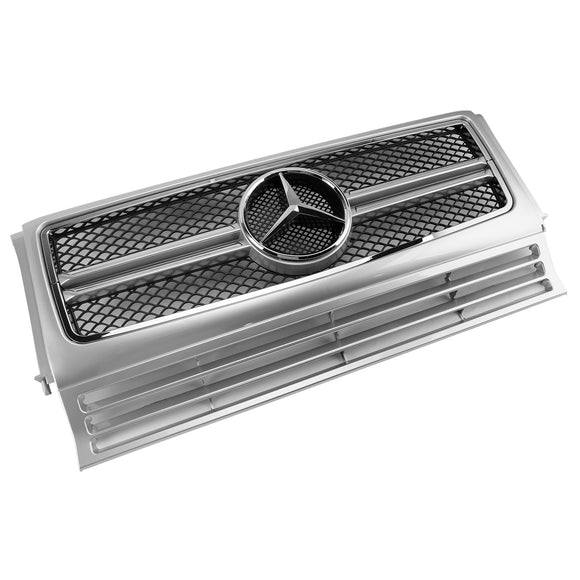 Mercedes Benz G-Class W463 1990-2018 Chrome Grille Front Bumper Grill