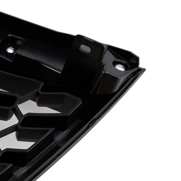 2005-2011 Toyota Hilux N70 Grille avant nid d'abeille noir mat grille de pare-chocs avant avec LED + lettre
