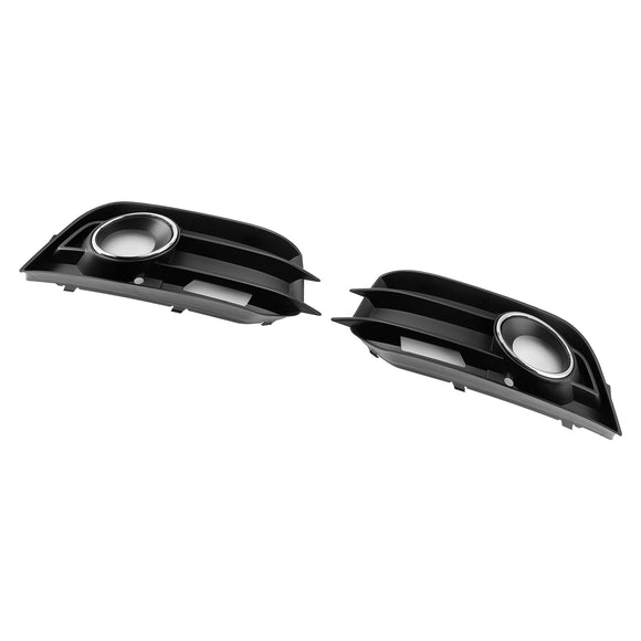 Audi A1 8X 2010-2014 Griglia fendinebbia paraurti anteriore a nido d'ape nera Griglia di copertura inferiore 8X0807681A 8X0807682A