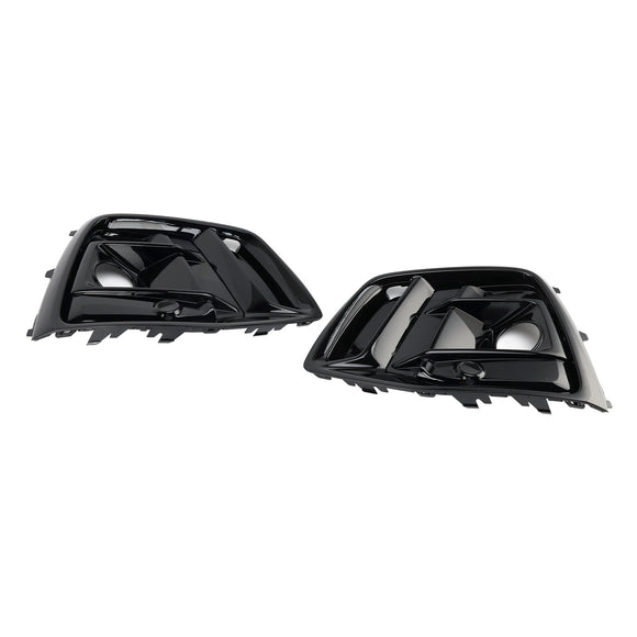 2021-2025 Audi Q5 Sline/ SQ5 Rejilla de luz antiniebla tipo panal parachoques delantero parrilla inferior cubierta negra