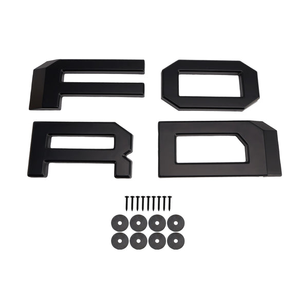 Parrilla de repuesto negra para parachoques delantero estilo Raptor Ford Explorer 2006-2010 con luz LED