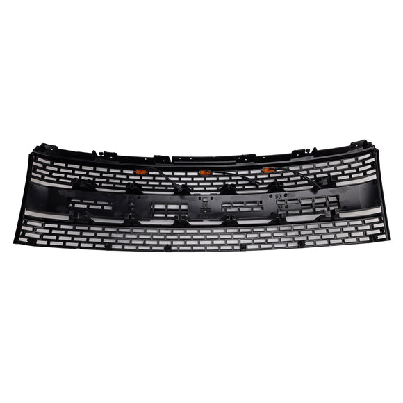 Ford F150 Raptor SVT 2010-2014 Grill Front Bumper Replacement Black Grille W/ LED CL3Z8200DA