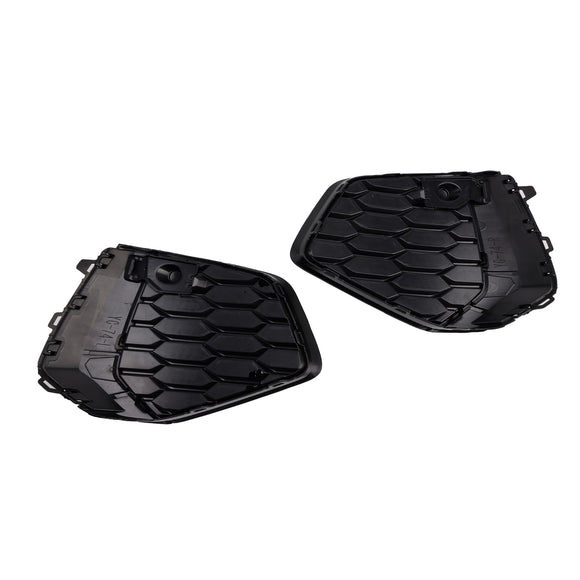 Audi A3 S-line/S3 8Y 2021-2023 Parrilla delantera inferior Luz antiniebla Parrilla Cubierta negra brillante 8YG807671A 8YG807672A