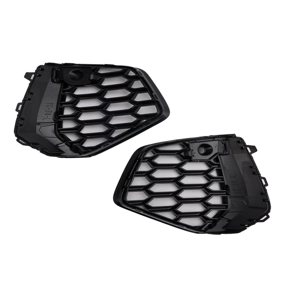 2021-2023 Audi A3 Sline/S3 8Y Parrilla inferior tipo panal parachoques delantero luz antiniebla cubierta de rejilla negra 8YG807671A 8YG807672A