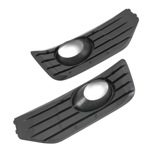 Volkswagen 2010-2015 Transporter Caravelle T5 T5.1 S-Line Fog Lamp Light Cover Insert S-line Grill Gloss Black