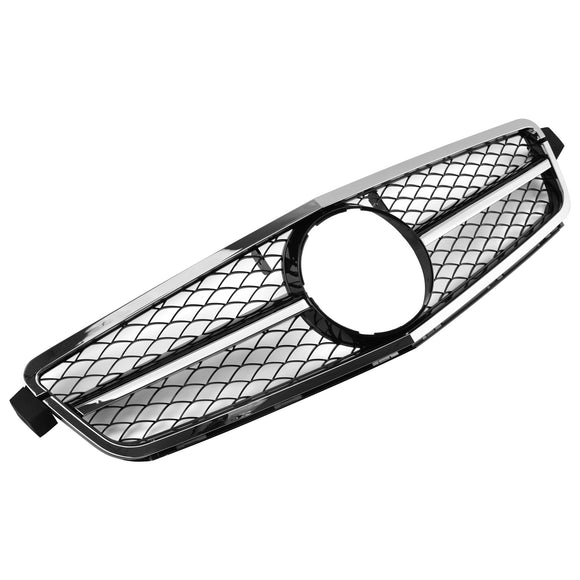 Kit de carrocería de parachoques delantero y trasero compatible con Mercedes Benz W204 Actualización 2012-14 al estilo C63