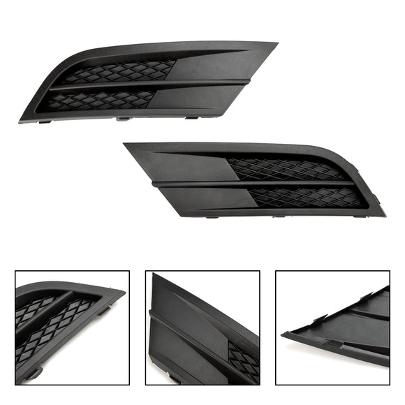 VW Jetta 2015-2018 Pair Fog Lamp Cover Grille Grill 5C6853665H9B9 5C6853666G9B9 VW1038135 Generic