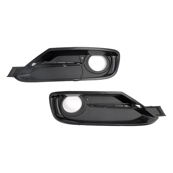 BMW 2013-2015 (año especificado) Serie 3 F30 320i 328d 335i 2 cubiertas de rejilla de luz antiniebla del parachoques delantero