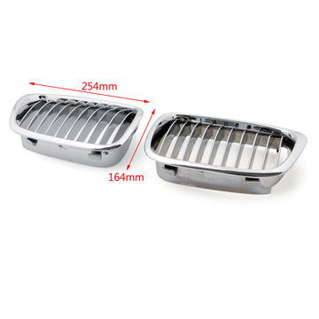 1999–2003 BMW E39 5er 528i/530i/540i/M5 Chrom-Nierengitter vorne - 0