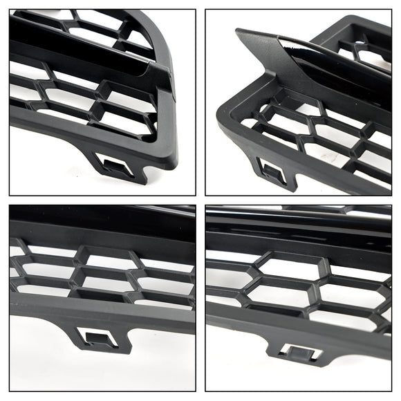 BMW 2011-2015 Serie 1 F20 F21 M 2 piezas parachoques delantero luz antiniebla cubierta bisel parrilla parrilla