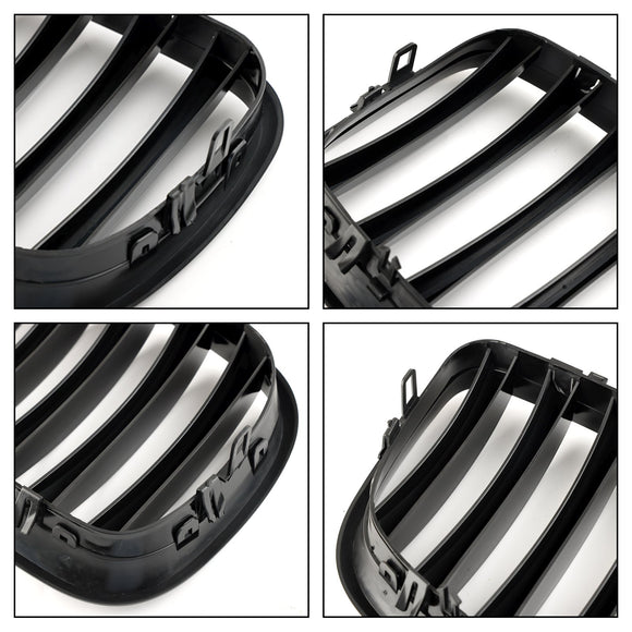 BMW 2008–2011 X6 Hybrid E72 51137157687 51137305589 Frontstoßstange Nierengitter Grill Schwarz glänzend