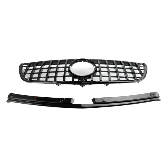 Mercedes-Benz Vito 2015-2019 W447 Parrilla de parachoques delantera estilo GT 111CDI 114CDI 116CDI 119CDI en negro brillante