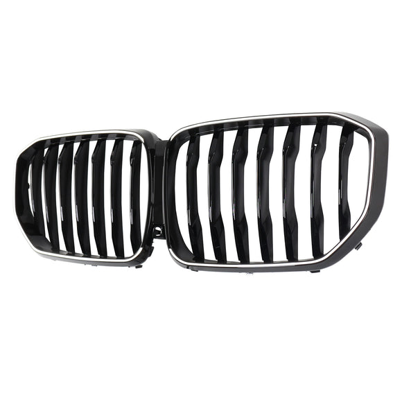 Rejilla frontal negra brillante para BMW X5 G05 2019-2022 M-Performance