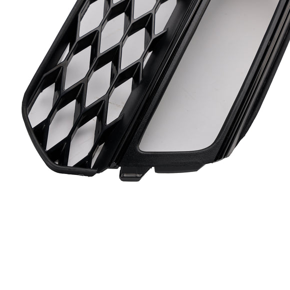 Audi A3 S-Line 8V 2013-2016 Honeycomb Fog Light Grill Front Bumper Lower Cover Black Grille 8V3807681G 8V3807682G