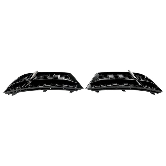 2017-2020 Audi A3 S-Line / S3 8V Honeycomb Lower Grill Front Bumper Fog Light Lower Black Cover Grille 8V3807681AE 8V3807682Q