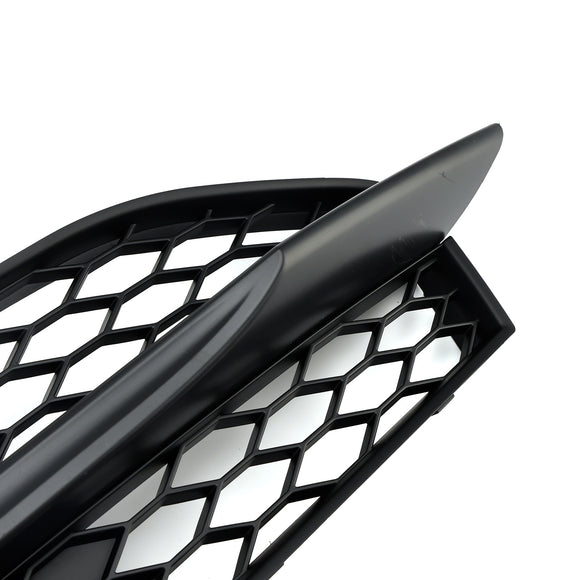 Audi A7 S-Line/S7 2012-2015 parachoques delantero negro rejilla de luz antiniebla cubierta de parrilla inferior de panal 4G8807681C9B9 4G8807682C9B9