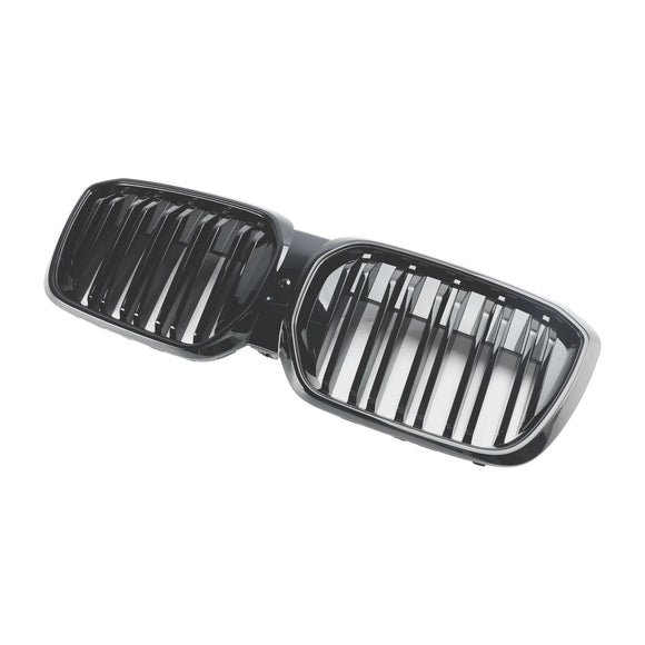 2022-2024 BMW G08 LCI IX3 Premier Edition/M Sport/ProGloss Black Grille Front Kidney Grill