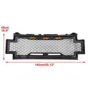 2017–2019 F250 F350 F450 F550 Super Duty Raptor Style Ford Kühlergrill, modischer Ersatzgrill - 0