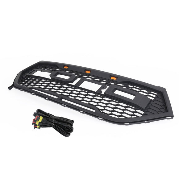 Calandre supérieure de pare-chocs avant Ford Edge SE/SEL/Titanium/Sport 2015-2018, calandre noire de style Raptor