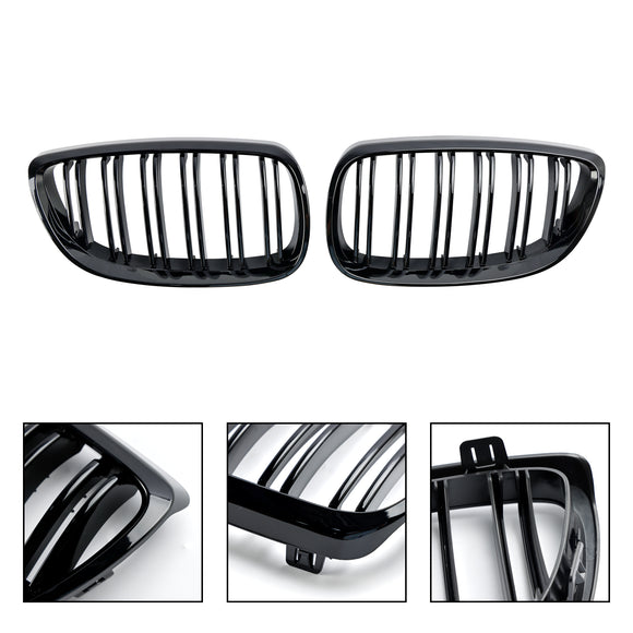 Griglia del rene anteriore BMW Serie 3 M3 (E92/E93) 2008-2013 Griglia nera lucida