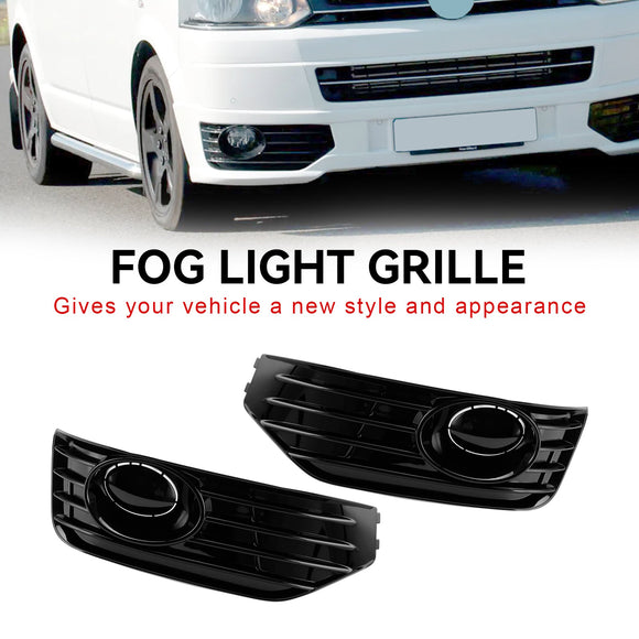 Volkswagen 2010-2015 Transporter Caravelle T5 T5.1 S-Line Fog Lamp Light Cover Insert S-line Grill