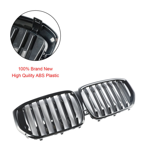 2024 BMW G05 LCI X5 xDrive40i/xDrive45e/xDrive30d/xDrive50e/M60i Calandre de pare-chocs avant Grille noire brillante