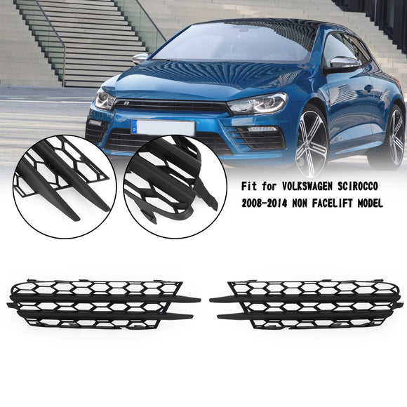 Volkswagen 2008-2014 Scirocco 1K8853666B Pair Front Bumper O/S Lower Grill