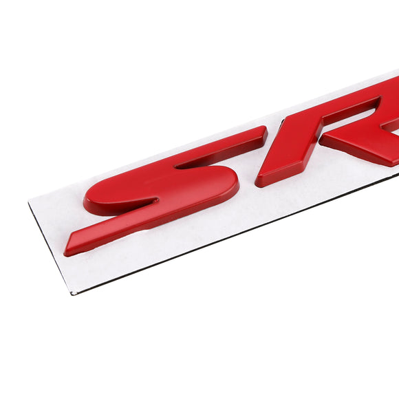 Emblema adesivo SRT portellone posteriore per badge coperchio bagagliaio Dodge Durango Charger Challenger