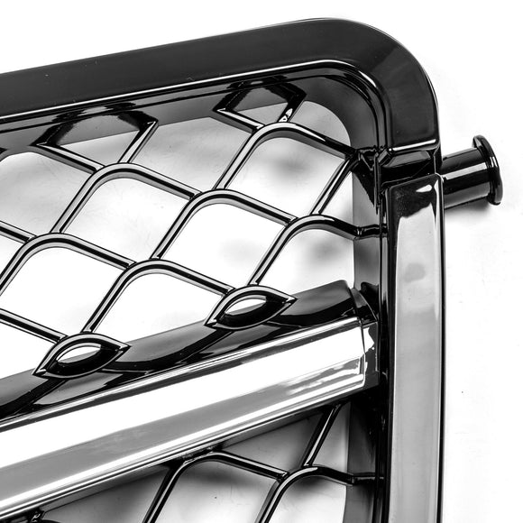 Mercedes Benz 2008-2014 C-Klasse W204 C250 C300 C350 Frontstoßstangengrill Schwarz Ersatzgrill