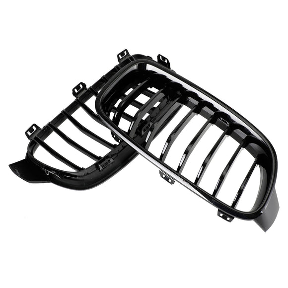 BMW 2012–2019 3er F30 F31 318i/320i/328i/330i/335i/340i/320d glänzend schwarzer Grill vorne Nierengrill
