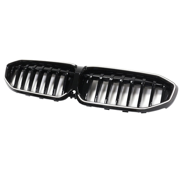 Griglia a rene nera lucida 51138072085 per BMW Serie 3 G20 2019-2022