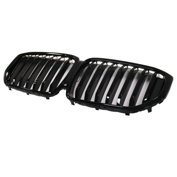 Parrilla frontal negra brillante para BMW X5 G05 2019-2022 M-Performance