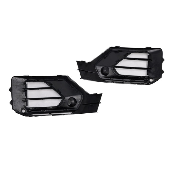 2016-2020 Audi Q2 Standard 2PCS Paraurti Anteriore Griglia Inferiore Fendinebbia Nero Griglia di Copertura 81A807681G 81A807682G