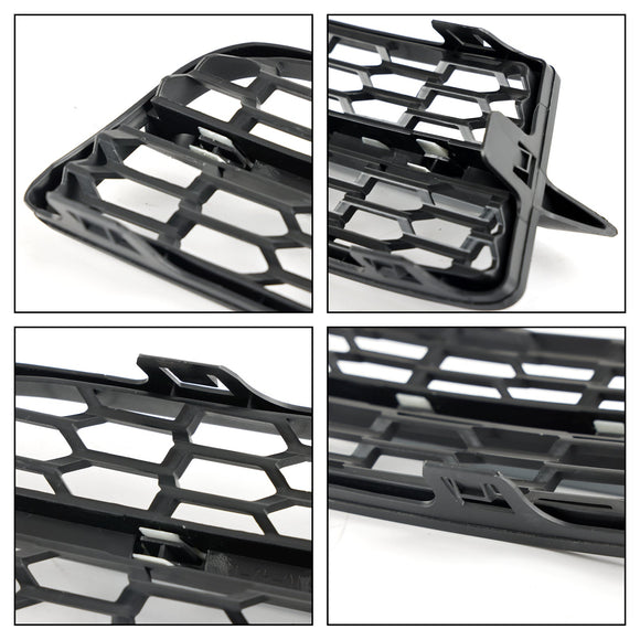 BMW 2011-2015 Serie 1 F20 F21 M 2 piezas parachoques delantero luz antiniebla cubierta bisel parrilla parrilla