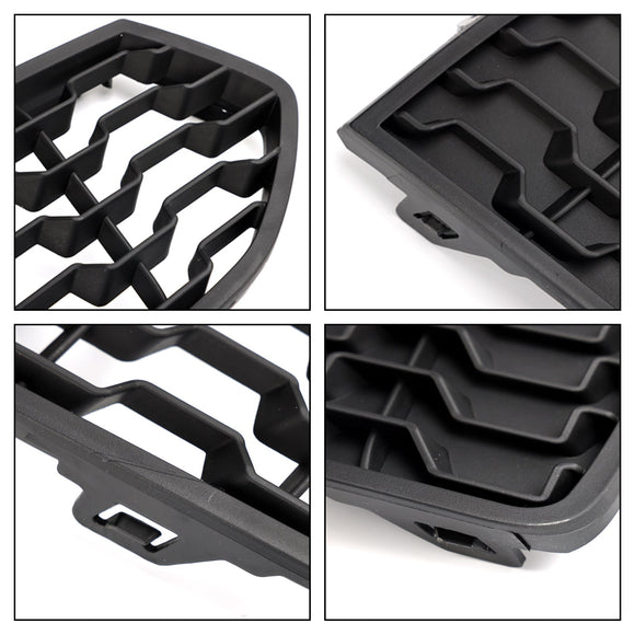2012-2017 BMW Série 2 F22 F23 M Sport Pare-chocs Pare-chocs avant Antibrouillard Grill Grille Noire