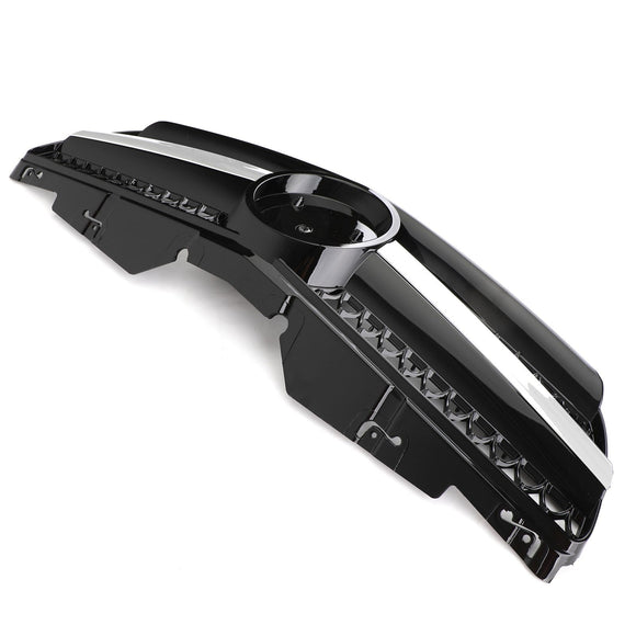 Mercedes Benz 2002-2006 R230 SL Class SL350/500/600/SL55/65 1 Fin Star Grill black Chrome Grille