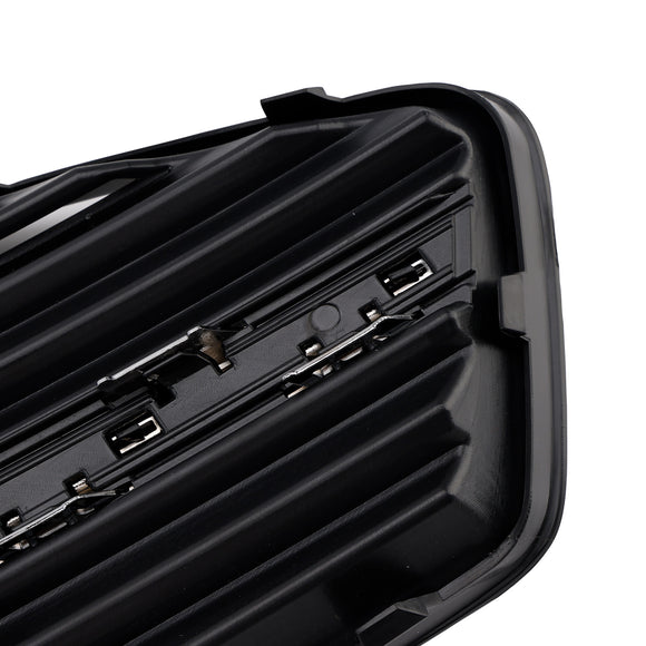 2PCS Front Bumper Fog Light Cover Grille Grill Fit Audi A6 C8 2018-2024 Standard